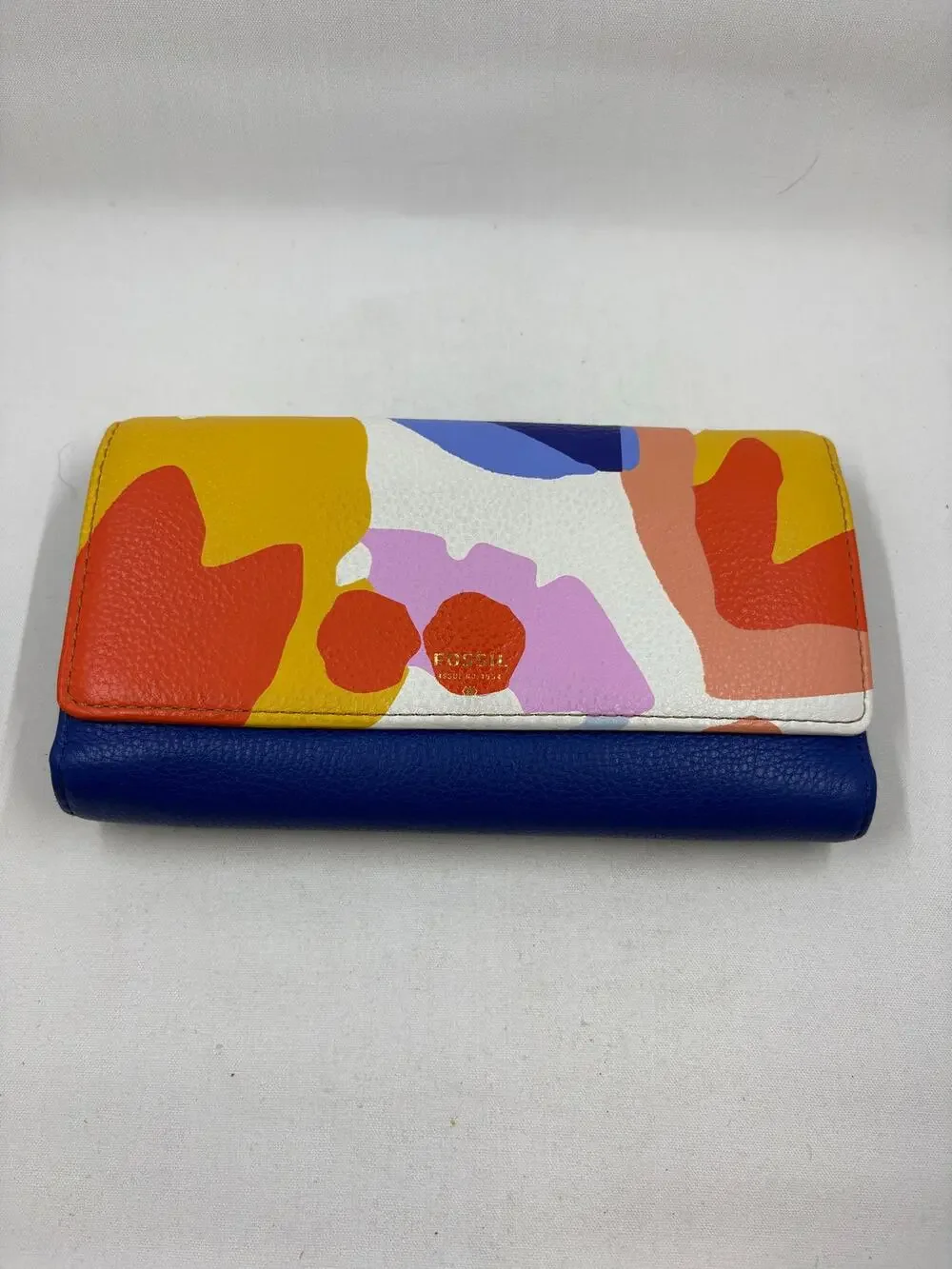 Fossil Sydney Leather Flap Clutch Wallet